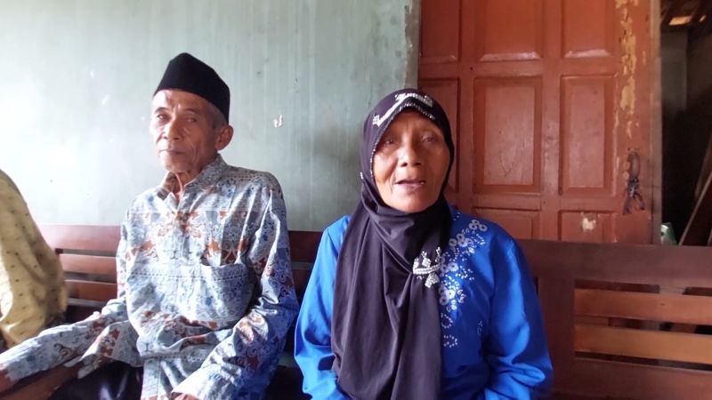 BANTUAN: DPRD Kulon Progo meninjau rumah milik Kawiyem.