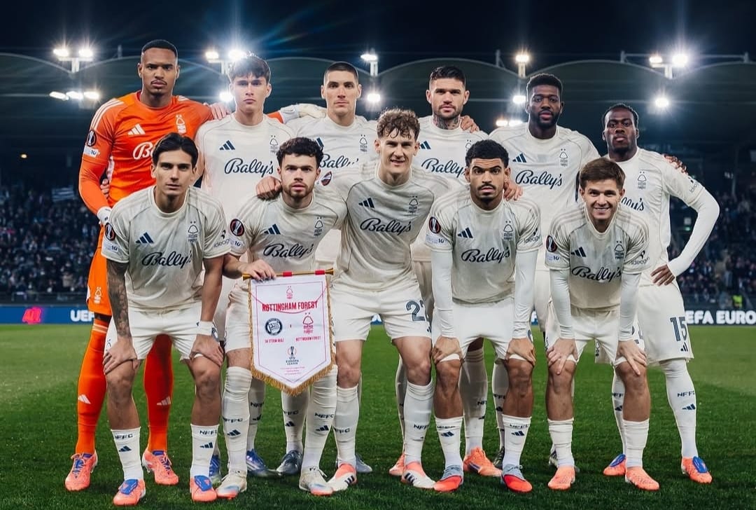Starting eleven Nottingham Forest dalam hasil imbang kontra Sturm Graz di Europa League