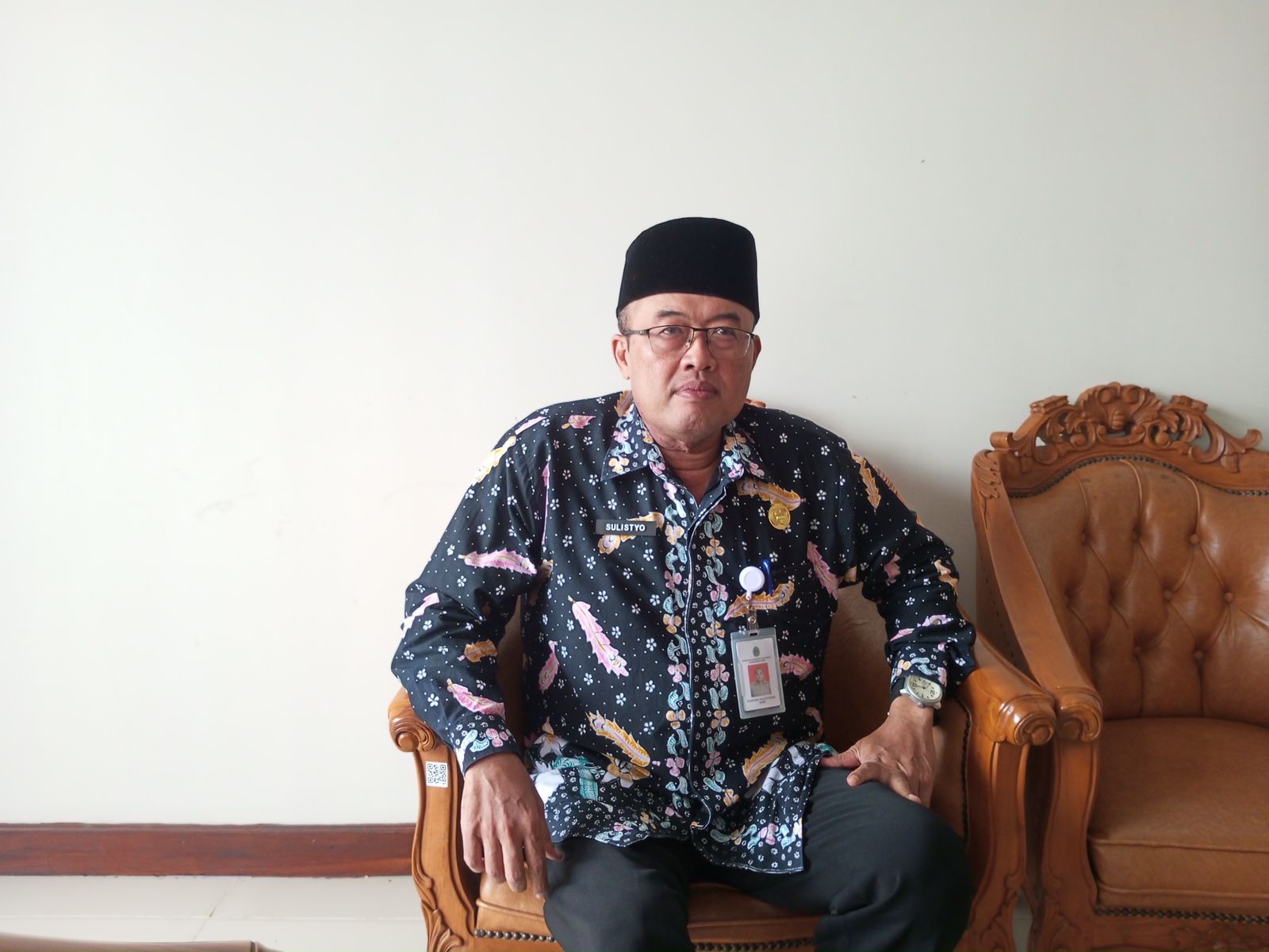 Sekertaris DPRD Gunungkidul Purwono Sulistyohadi