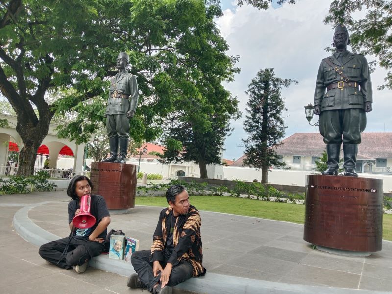 Tur Sunmory Bekas Soeharto di Jogjakarta, Sabtu (8/11).