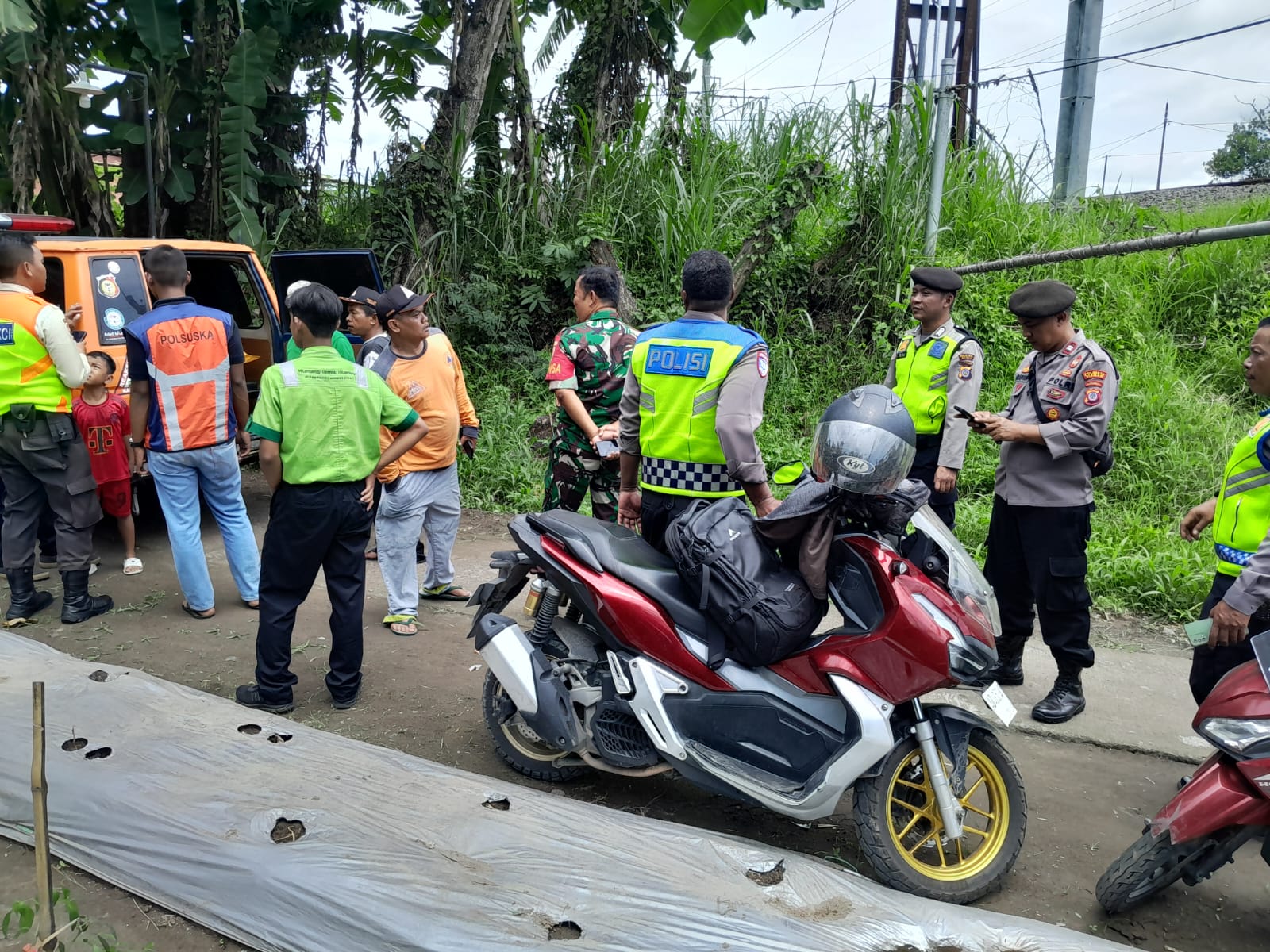 Korban tertemper kereta api