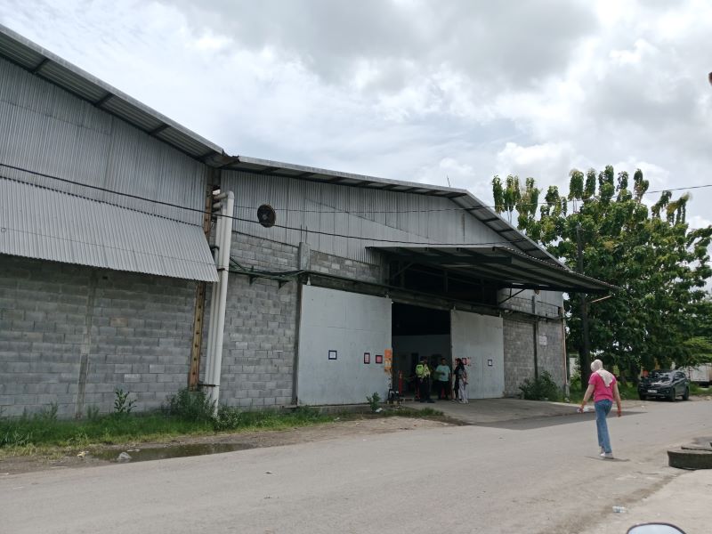 LENGANG: Lokasi paket yang dibeli dari marketplace Shopee akan disalurkan ke pembeli dan disortir di DC Berbah, Kalitirto, Berbah, Sleman.