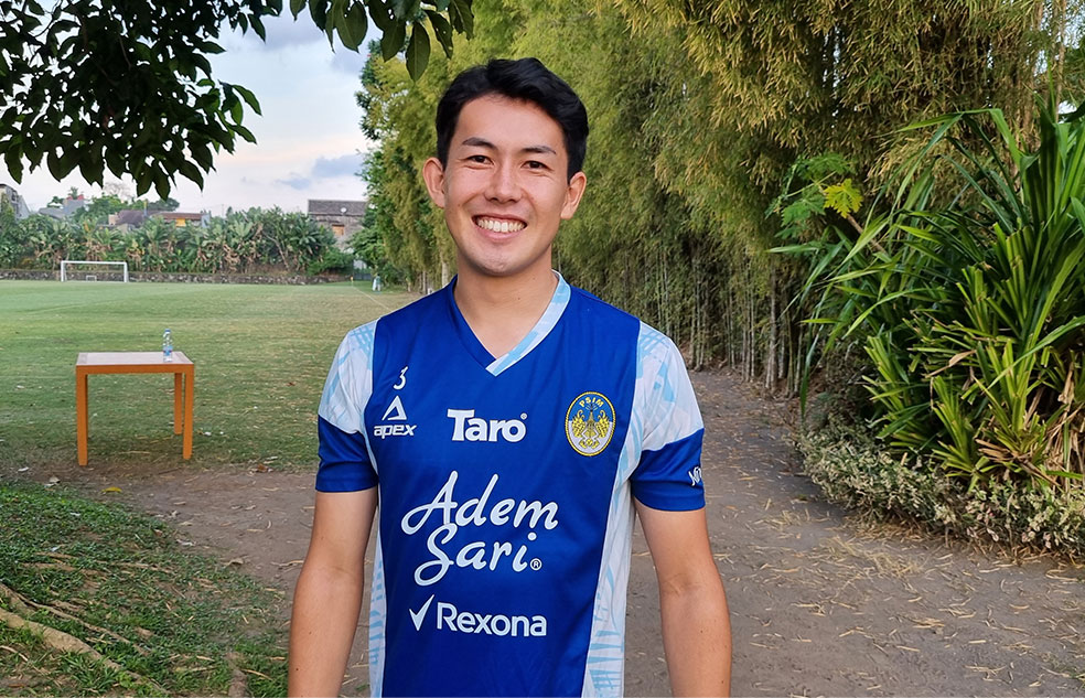 Pemain PSIM Jogja asal Jepang Yusaku Yamadera