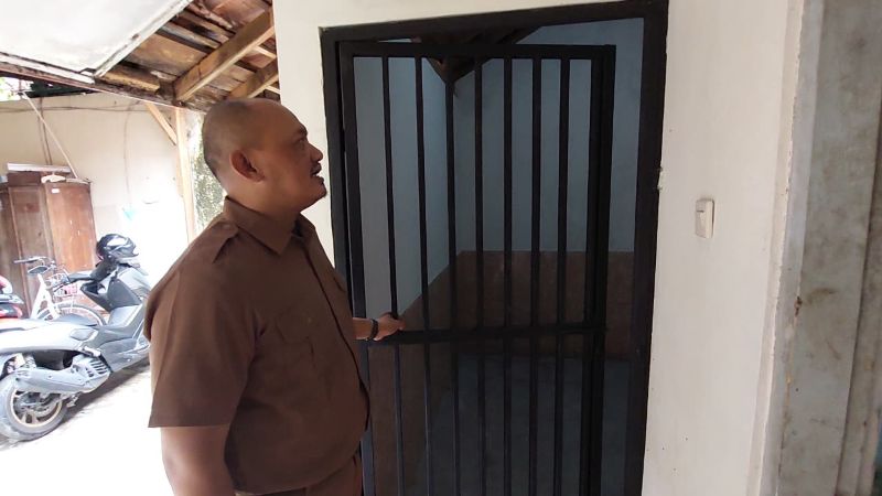 SEDERHANA: Ruang khusus menginap untuk orang terlantar dan ODGJ.&nbsp;