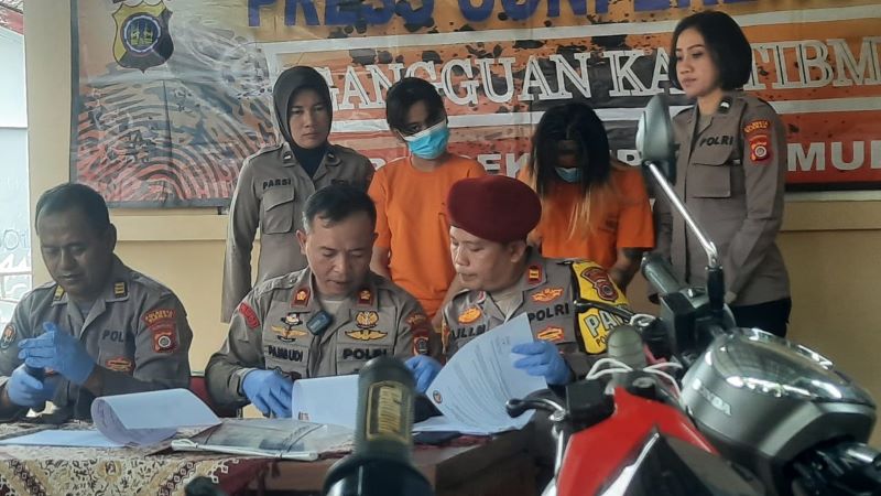 Ungkap kasus Polsek Depok Timur Selasa (11/11).