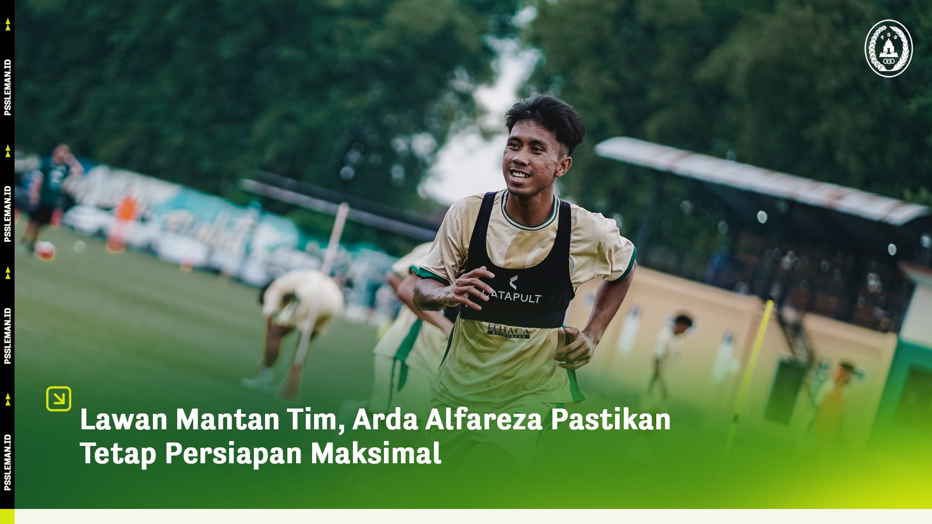 Gelandang PSS Sleman, Arda Alfareza bertekad bawa Super Elja kalahkan mantan timnya, Persiba Balikpapan