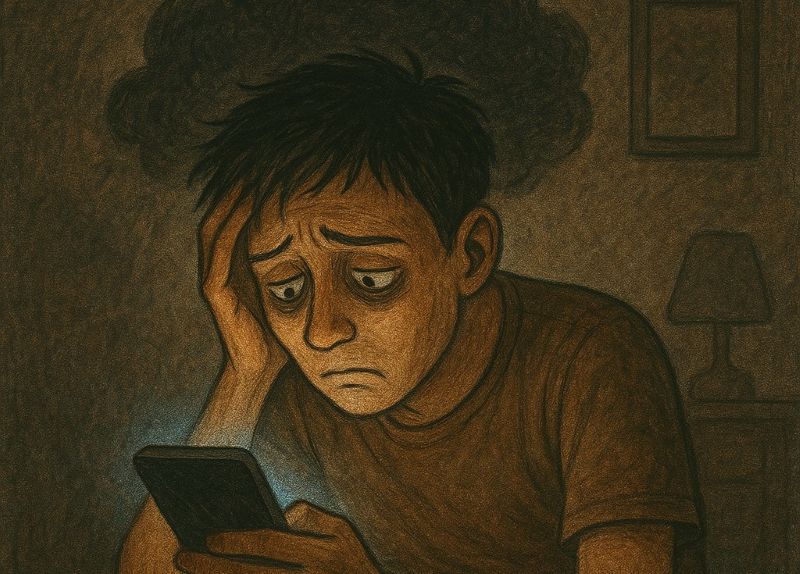 Dampak screen time berlebihan untuk kesehatan mental.&nbsp;