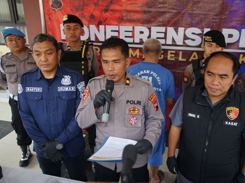 DITANGKAP: Polisi menangkap AF karena menggadaikan mobil pikap milik pihak lain tanpa seizinnya.
