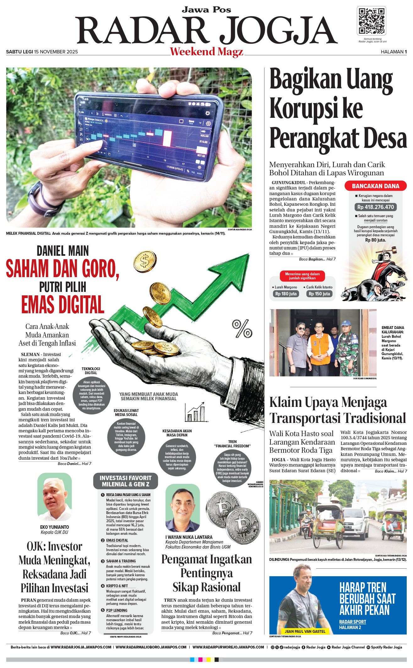 RADAR JOGJA, SABTU 15 NOVEMBER 2025