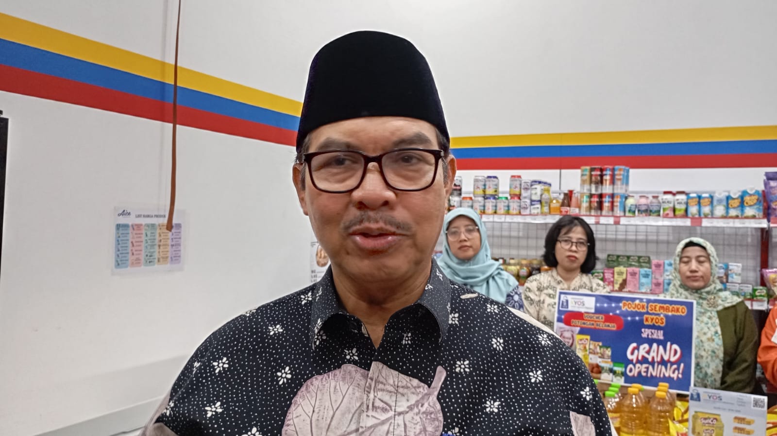 Wali Kota Jogja Hasto Wardoyo saat ditemui di wilayah Umbulharjo, Jumat (14/11/2025).
