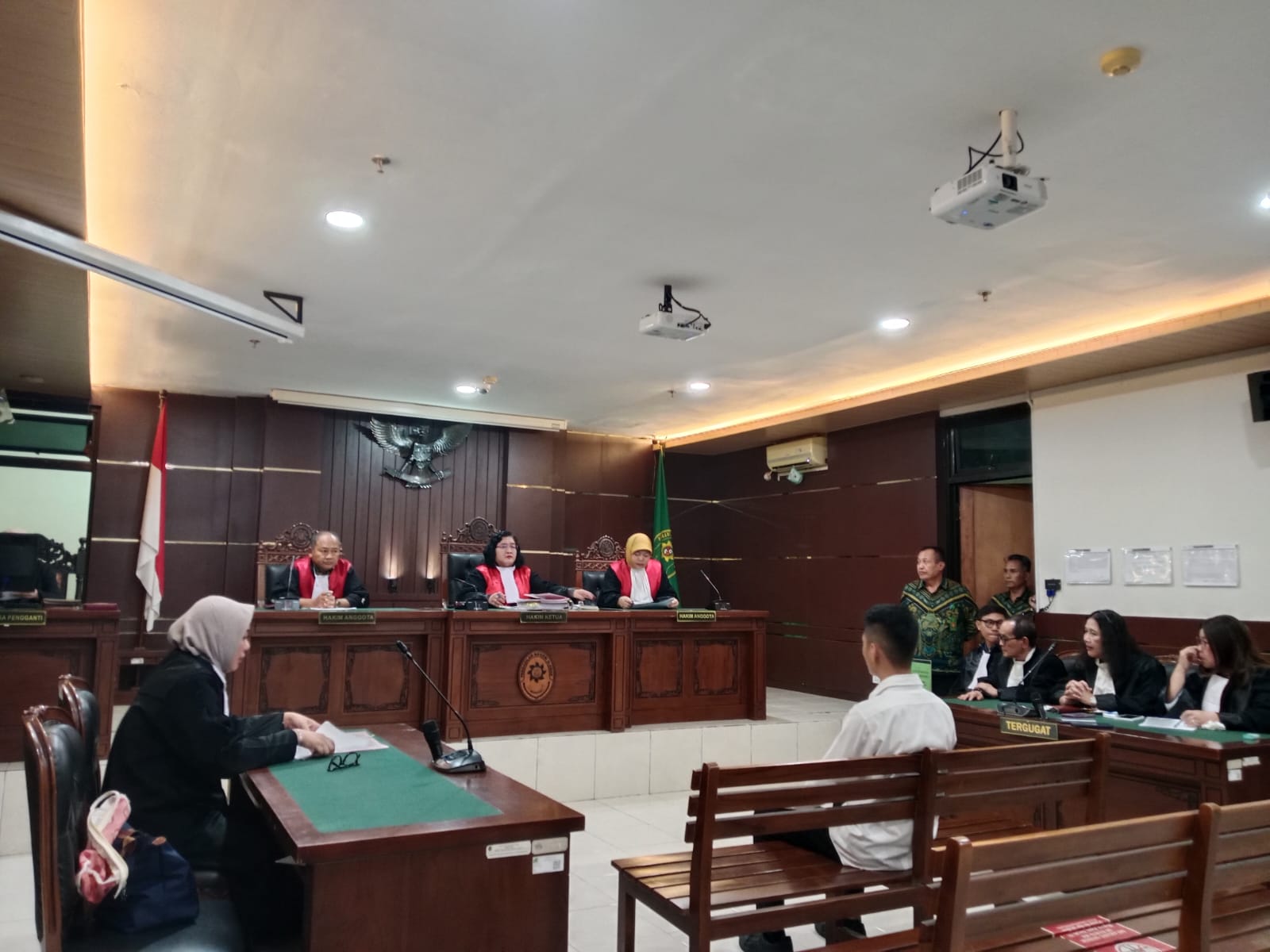 Pembacaan putusan sidang pada Kamis (6/11) lalu