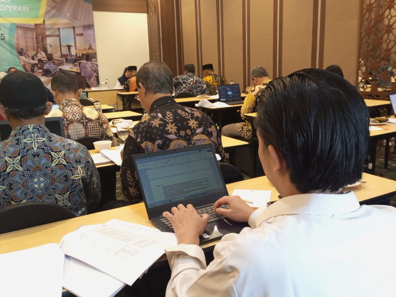 UPGRADE SDM: Beberapa pengawas koperasi di Kabupaten Sleman mengikuti kegiatan pelatihan dan uji kompetensi beberapa waktu lalu.