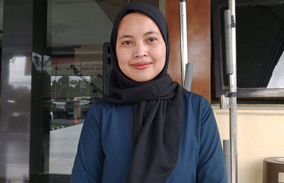 Kepala Sub Unit Pelayanan Perempuan dan Anak (PPA) Polresta Sleman Ipda Arum Sari