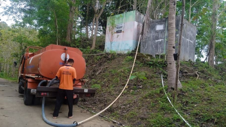 PERMINTAAN MENURUN: BPBD Gunungkidul belum optimal menyerap anggaran bantuan air bersih hingga November.