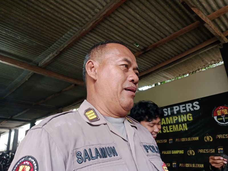 Kasi Humas Polresta Sleman AKP Salamun