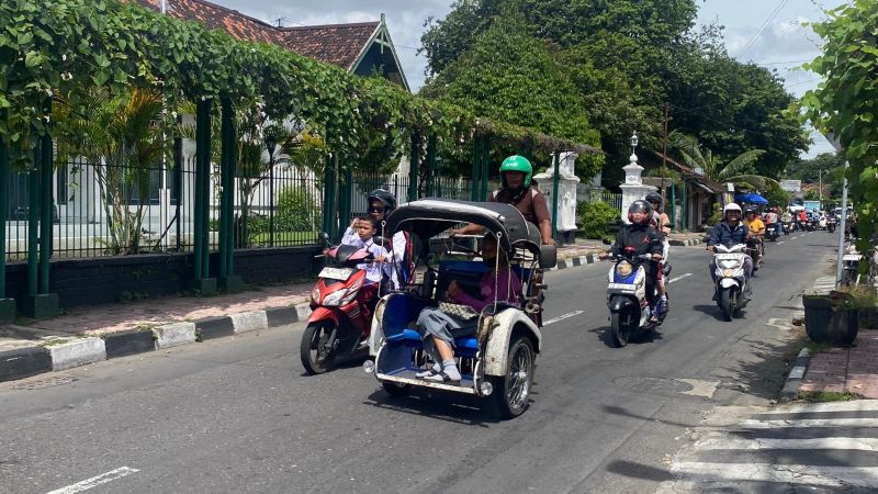 Becak Listrik.