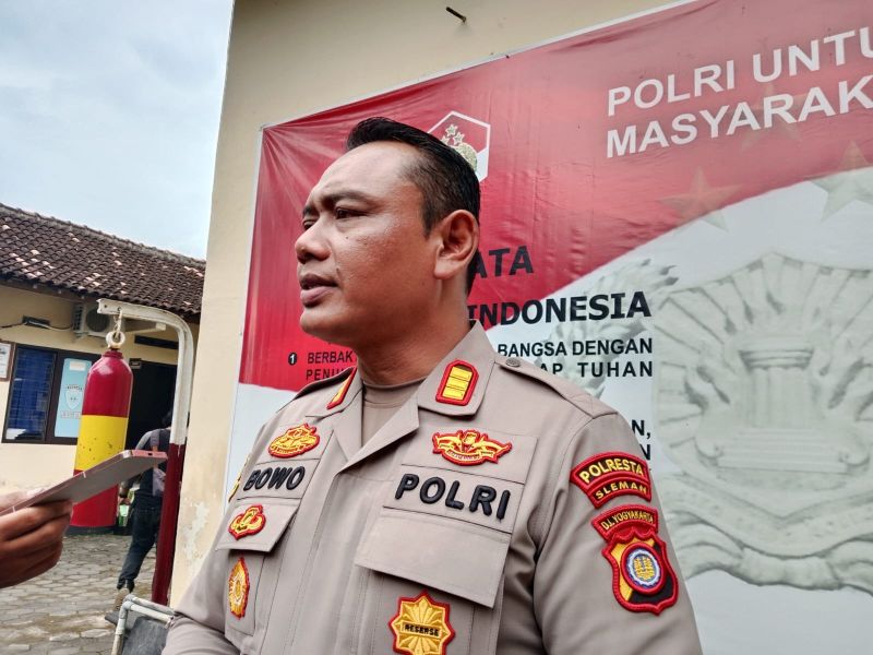 Kapolsek Gamping AKP Bowo Susilo.&nbsp;