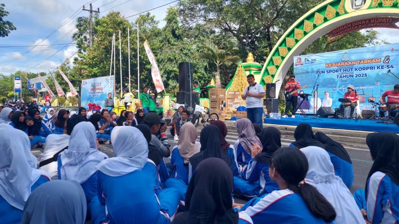 SAMBUTAN: Bupati Kulon Progo menyampaikan pemanfaatan Alwa.&nbsp;