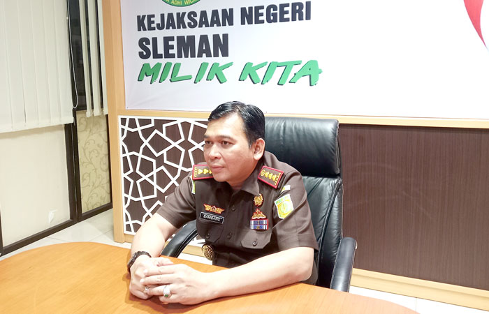 Bambang Yunianto, Kepala Kejaksaan Negeri Sleman.