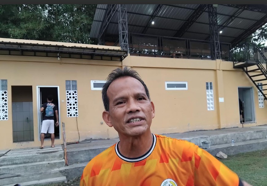 Pelatih PSS Sleman Ansyari Lubis.