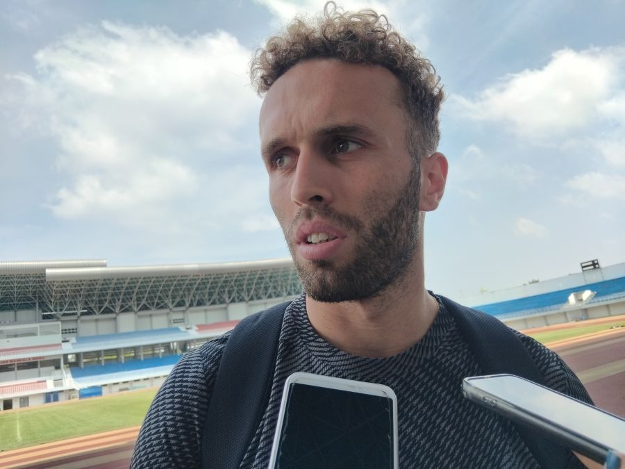 Gelandang asing PSIM Jogja Ze Valente.