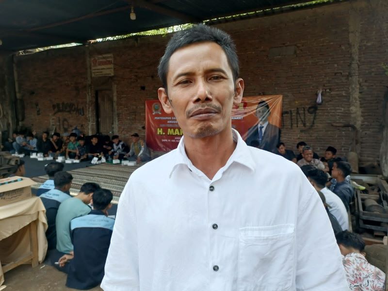 Ketua Fraksi Gerindra DPRD Kebumen Maksum Sodik