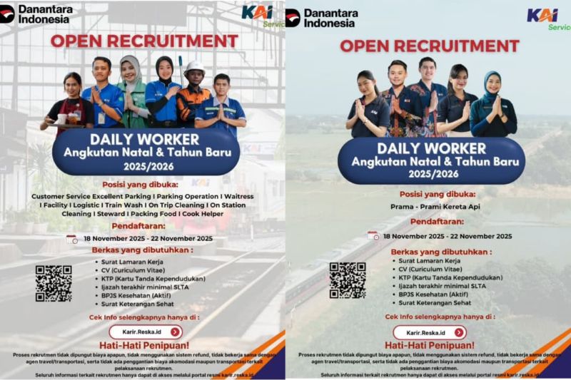KAI Services Buka Lowongan Kerja.