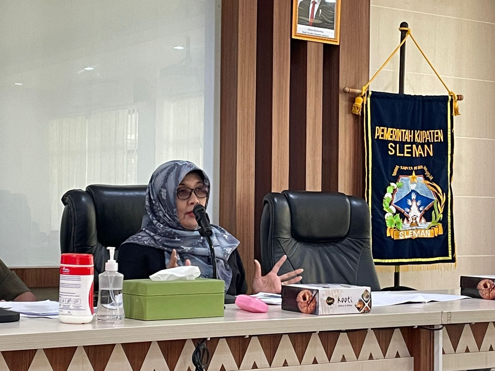 PENGARAHAN: Pejabat Dinkop UKM Sleman mengingatkan pentingnya uji kelayakan dan kepatutan untuk pengawas dan pengurus koperasi.