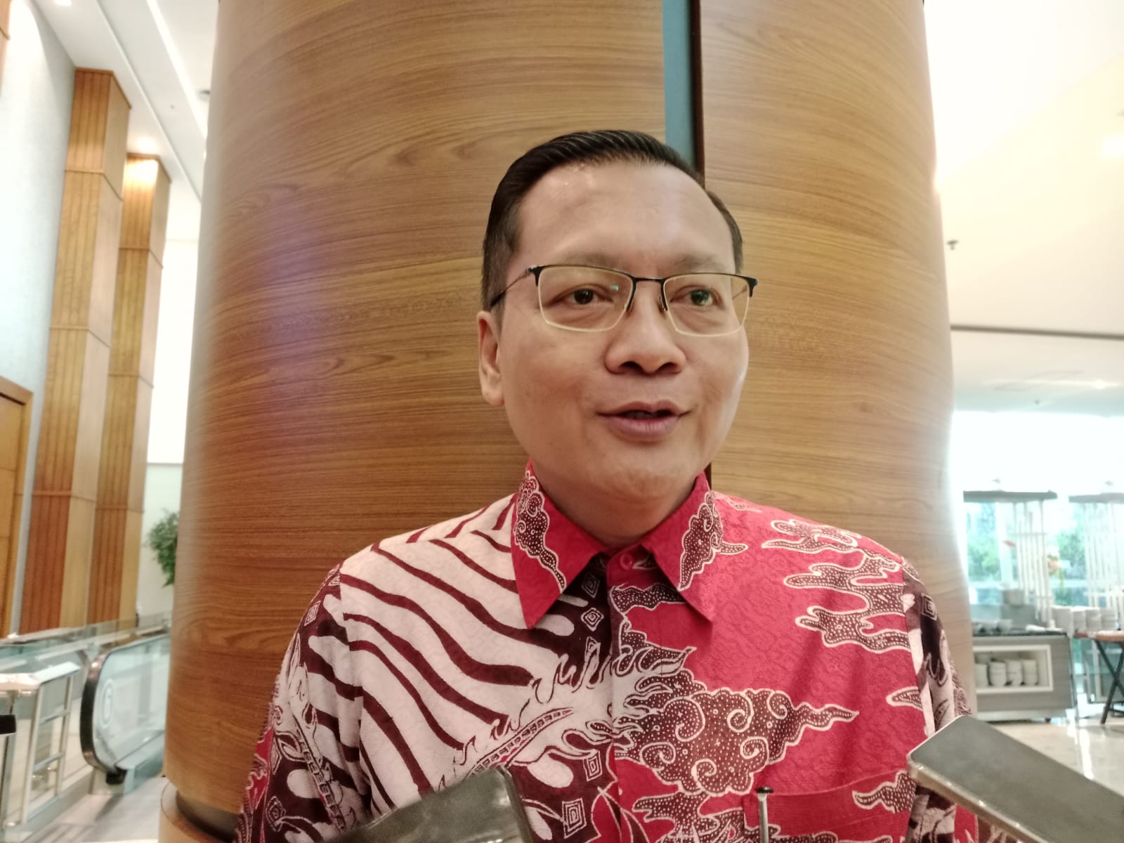 Delima Purnamasari/Radar Jogja Ketua DPRD Sleman Y. Gustan Ganda