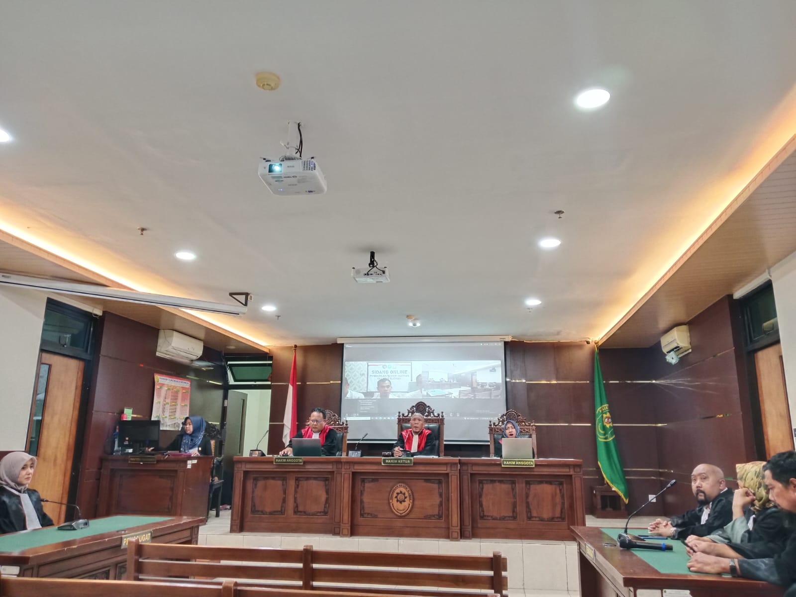 Sidang perkara Mas-mas Pelayaran