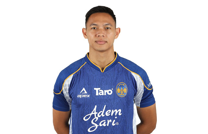 Pemain PSIM Jogja Andy Setyo.