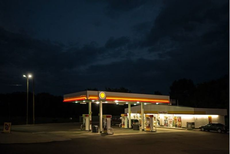 SPBU Shell Indonesia.