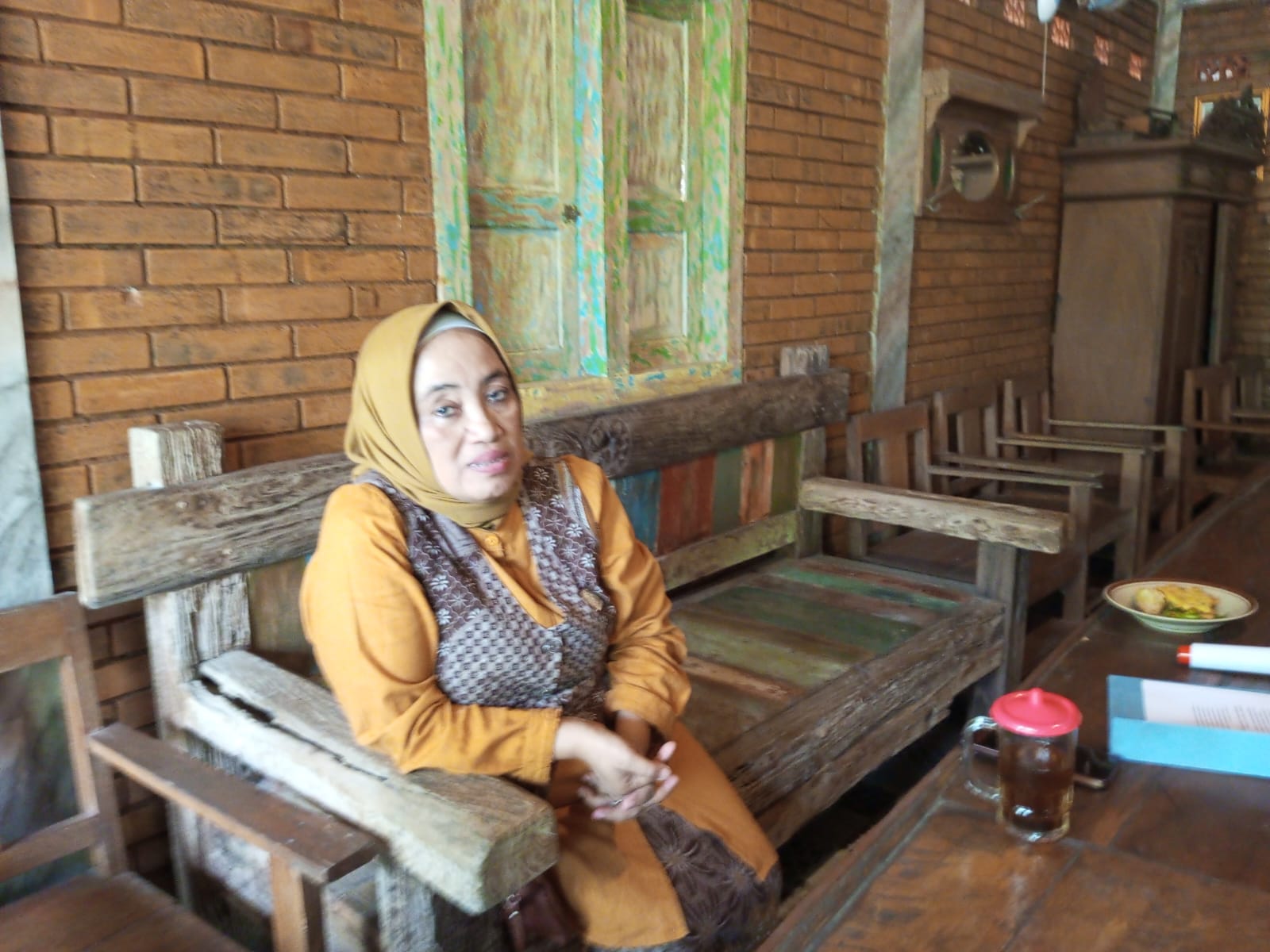 Ketua DPRD Gunungkidul saat ditemui di Wonosari pada Selasa lalu (25/11).