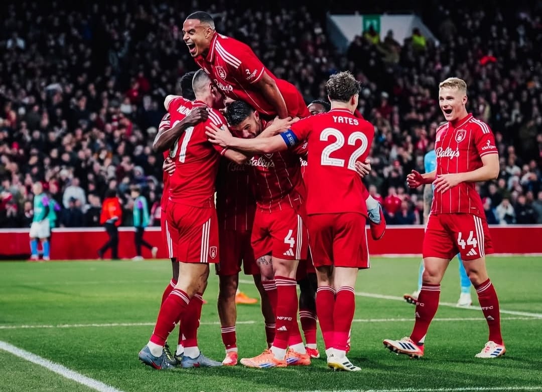 Nottingham Forest rayakan kemenangan atas Malmo di Europa League