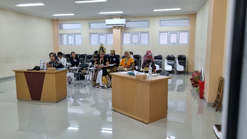 Sesi pelaksanaan lomba tahap final OLSN yang diselenggarakan oleh Dikpora kota Jogja.&nbsp;