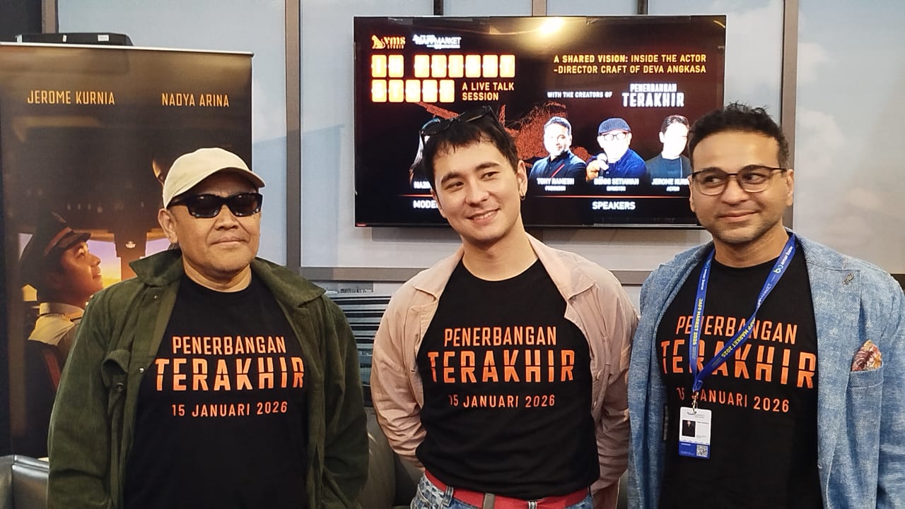 Dari kiri, Benni Setiawan, Jerome Kurnia, dan Tony Ramesh.