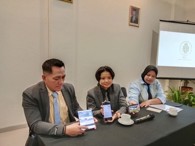 Jumpa pers penanganan kasus dompet hilang Minggu (30/11).
