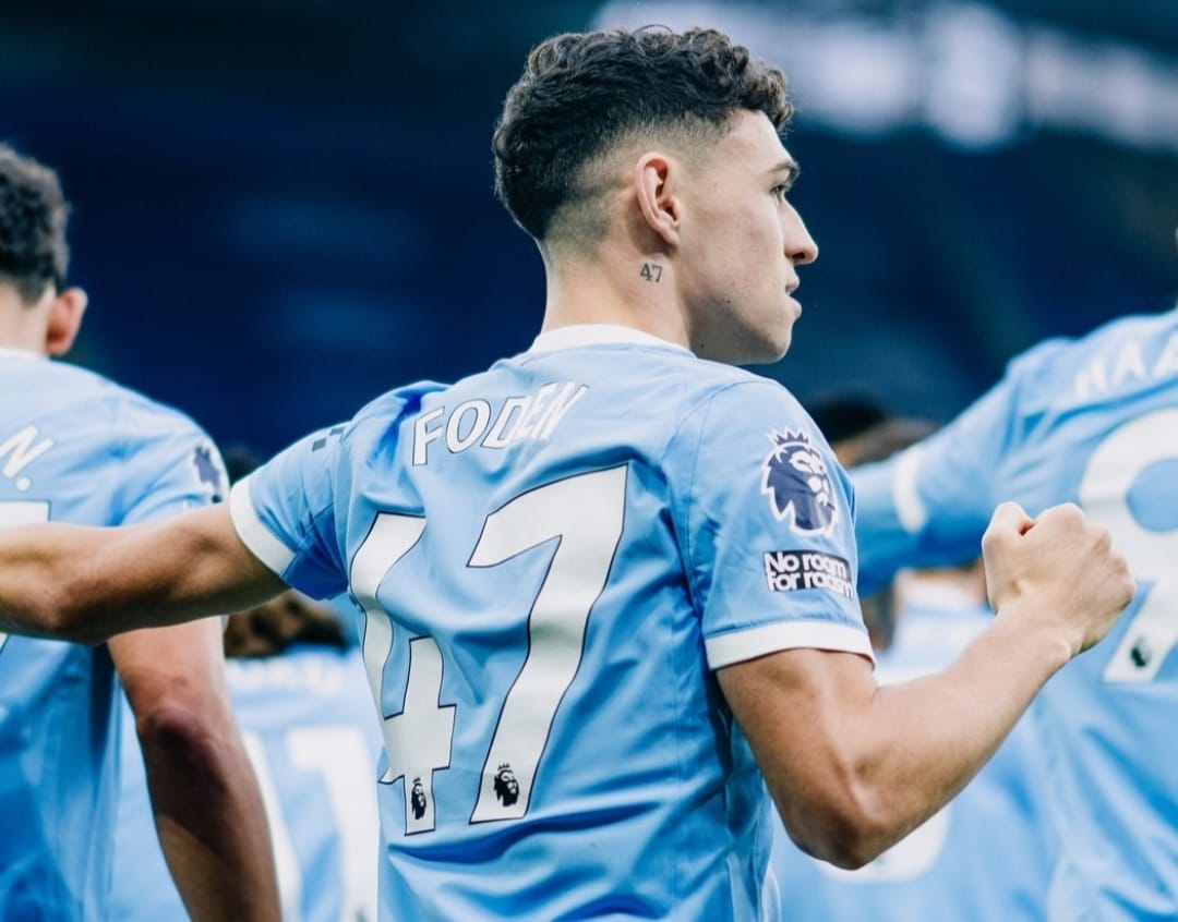Phil Foden menjadi pahlawan kemenangan Manchester City saat melawan Leeds United dalam lanjutan Premier League di Etihad Stadium