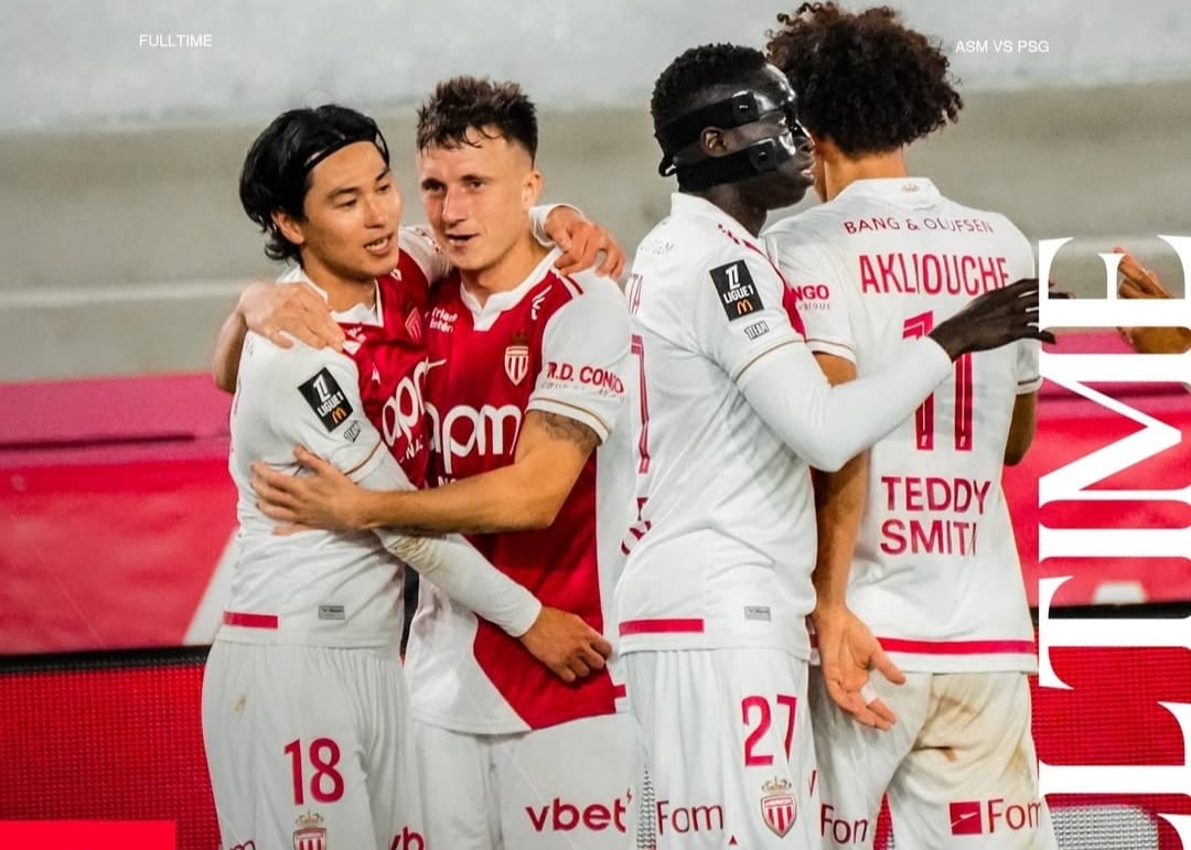AS Monaco kalahkan PSG berkat gol tunggal Takumi Minamino