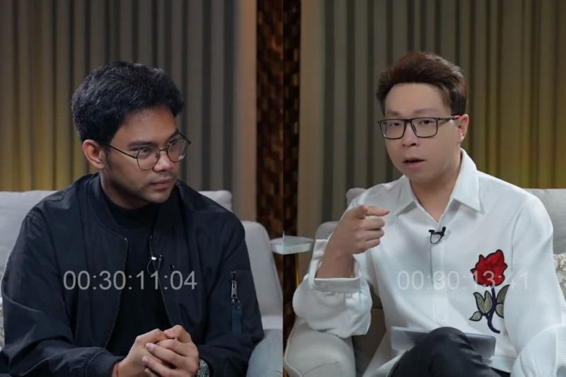 Insanul Fahmi saat podcast di kanal Youtube Dokter Richard Lee.