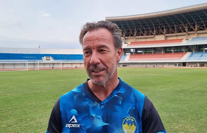 Pelatih PSIM Jogja Jean Paul van Gastel.