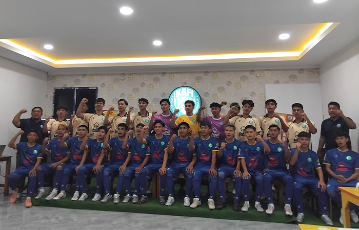 Skuad tim KAFI Jogja saat di-launching.