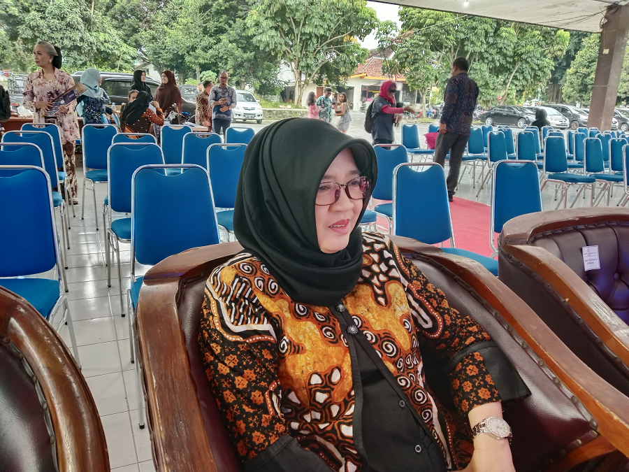 Kepala Bidang Warisan Budaya Dinas Kebudayaan Kabupaten Sleman, Esti Listyowati.