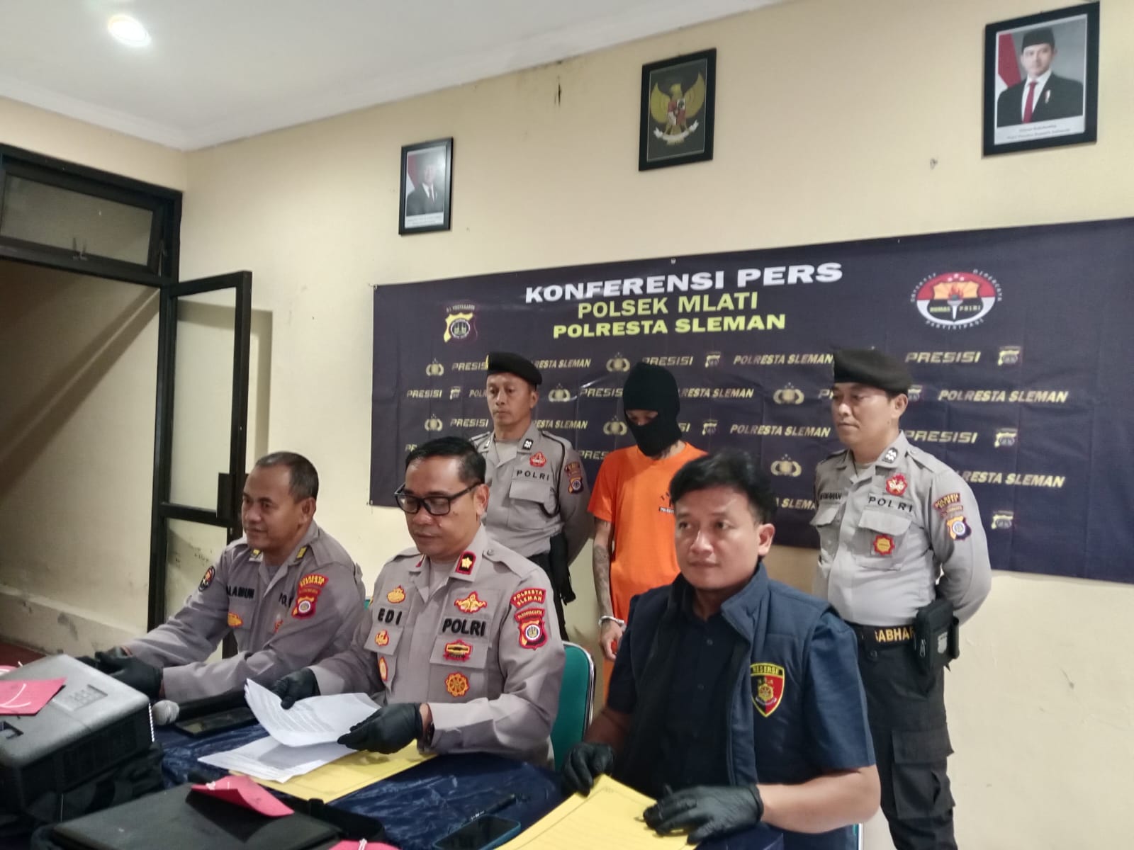 Ungkap kasus Polsek Mlati