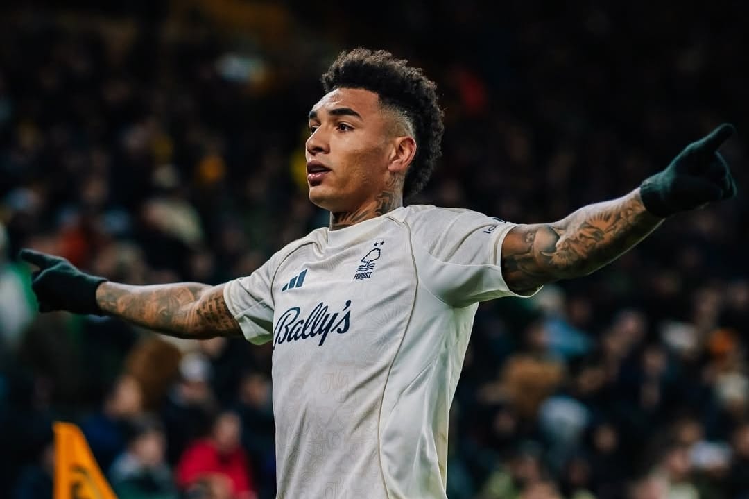 Selebrasi Igor Jesus dalam kemenangan Nottingham Forest atas Wolves di Premier League