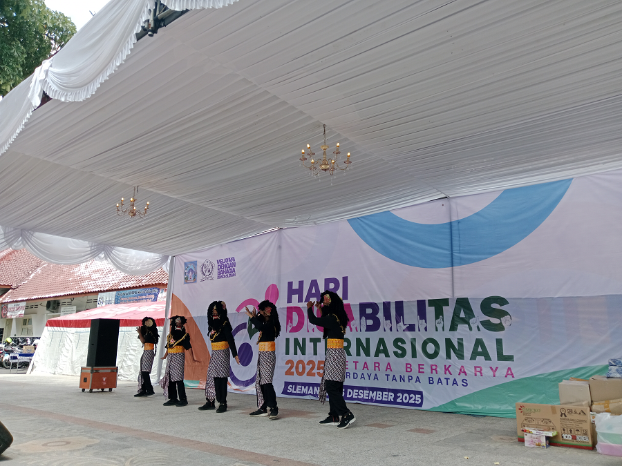 Peringatan Hari Disabilitas Internasional Kabupaten Sleman.