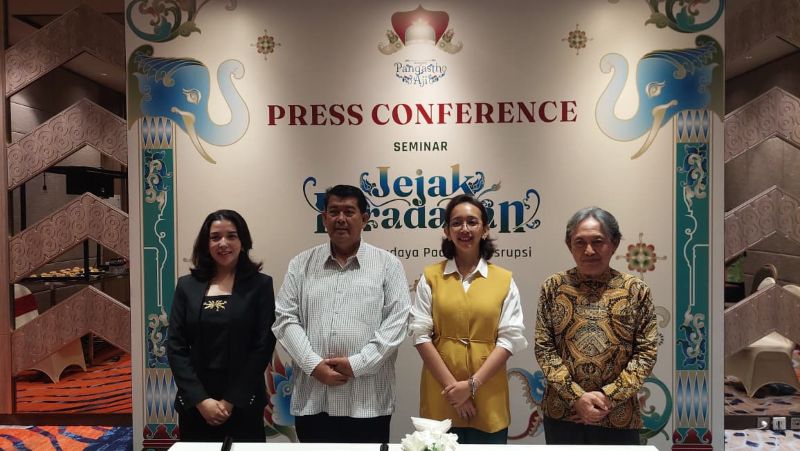 PELESTARIAN: GKR Bendara menjelaskan upaya keraton dalam mengangkat budaya.&nbsp;