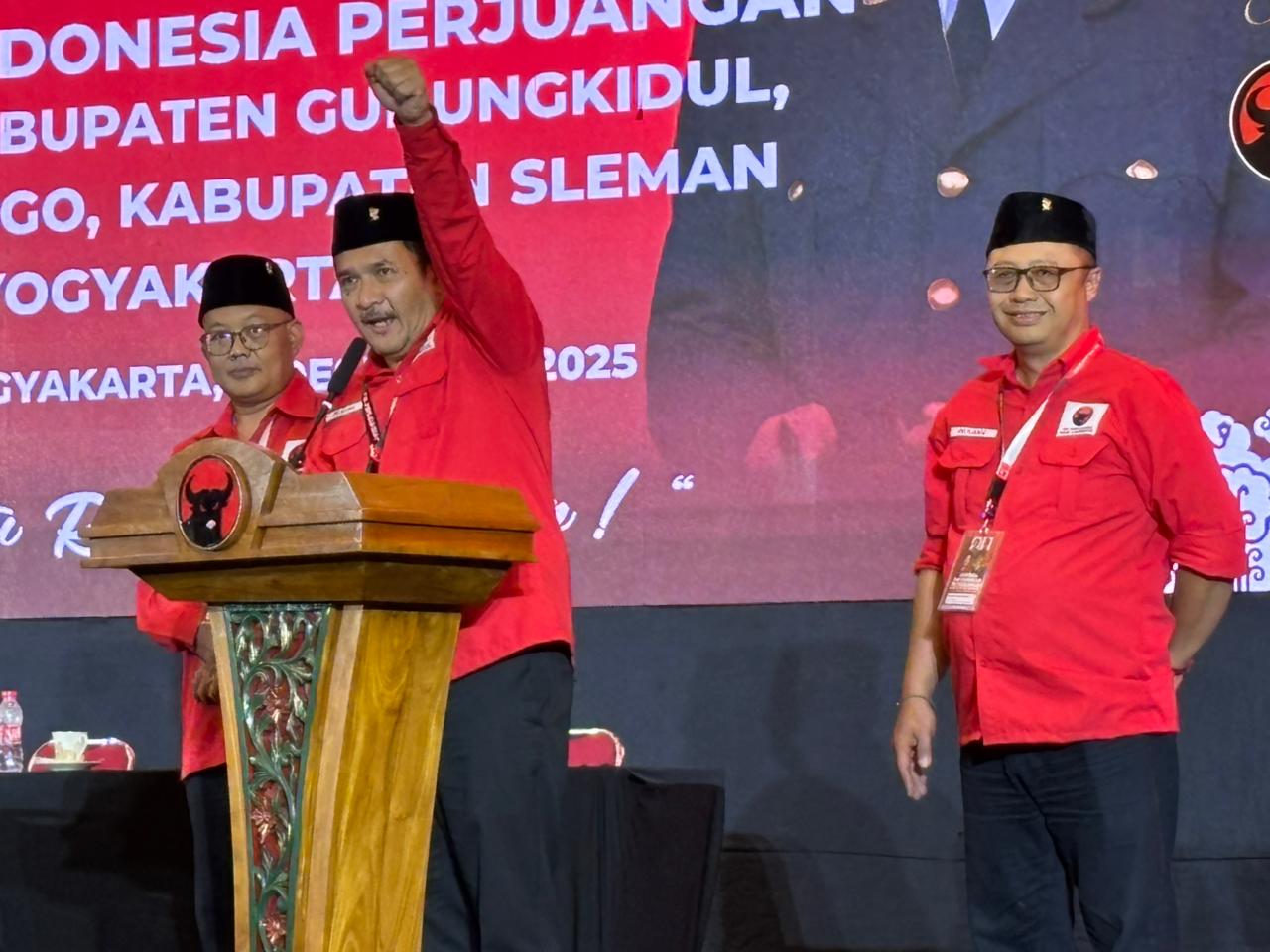 Ketua DPC PDI Perjuangan Kota Yogyakarta periode 2025-2030 Eko Suwanto