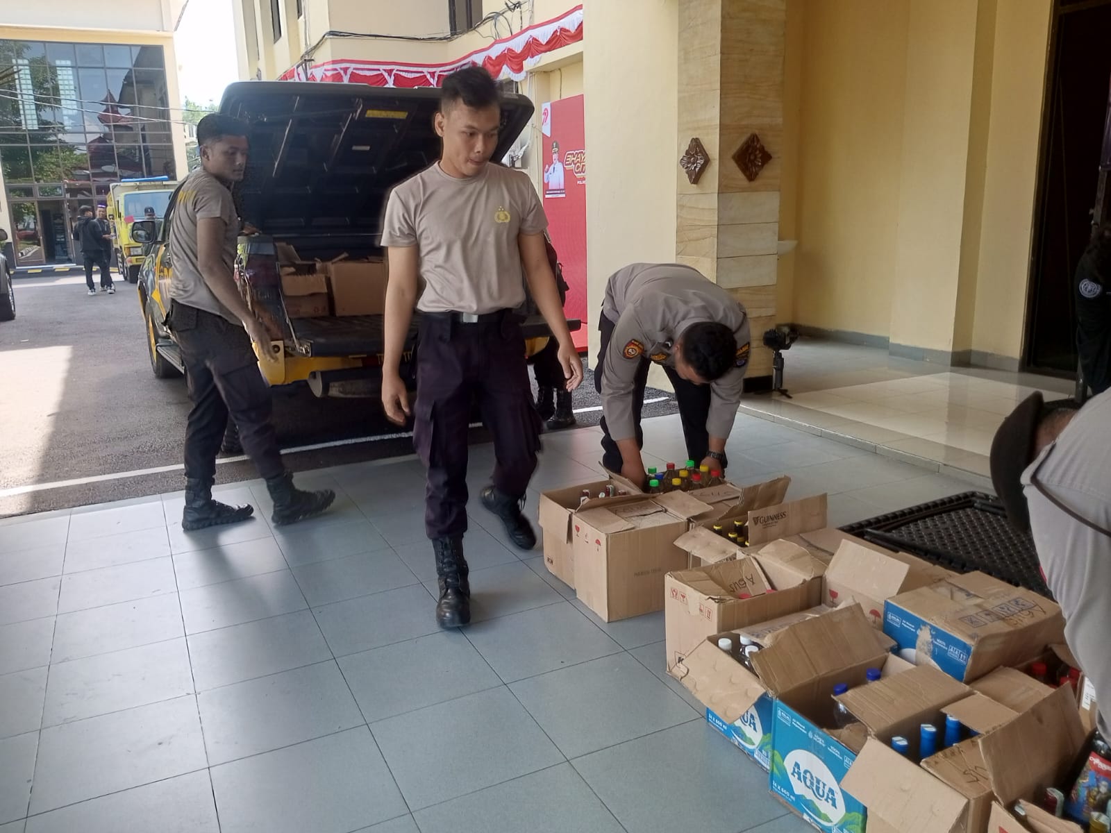 Polres Gunungkidul melakukan penyitaan mas minuman beralkohol pada Juli lalu.
