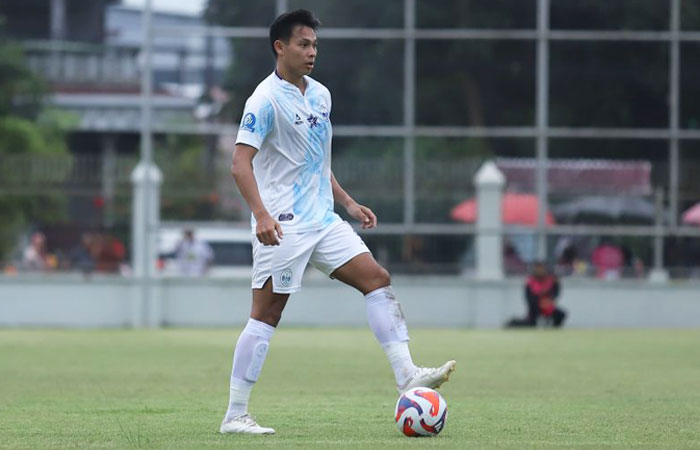 Pemain PSIM Jogja Andy Setyo Nugroho